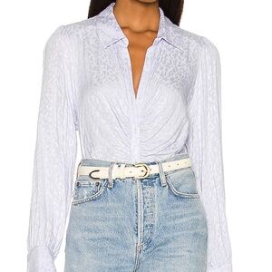 free people x revolve bianca blouse blue moon